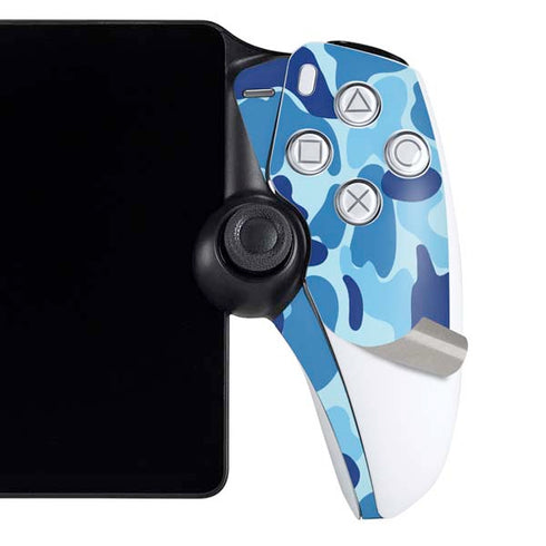 Light Blue Street Camo PlayStation Portal Remote Player Skin