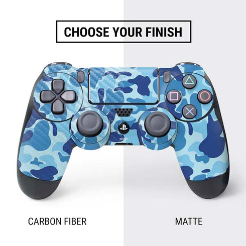Light Blue Street Camo PS4 Controller Skin