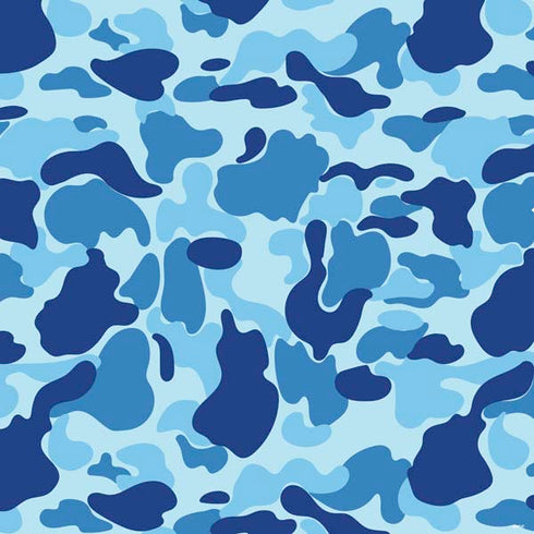 Light Blue Street Camo PS4 Slim Skin