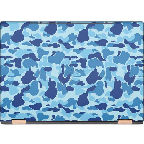 Light Blue Street Camo HP Spectre Skin
