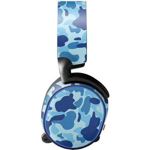 Light Blue Street Camo SteelSeries Arctis 3 Skin