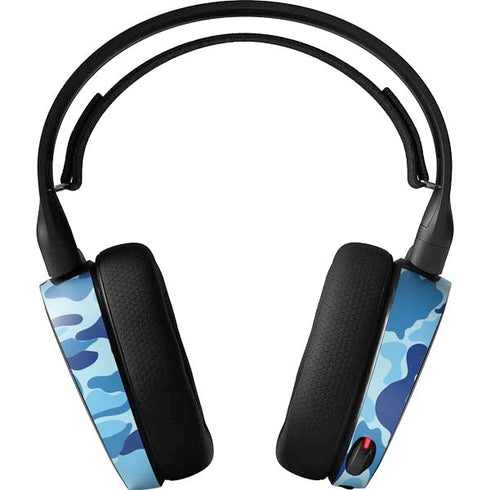 Light Blue Street Camo SteelSeries Arctis 3 Skin
