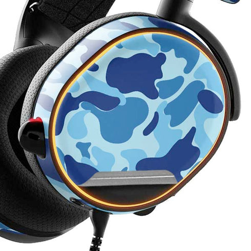 Light Blue Street Camo SteelSeries Arctis 3 Skin