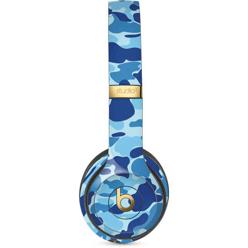 Light Blue Street Camo Studio Wireless 3 Skin