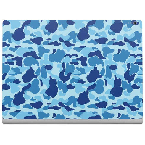 Light Blue Street Camo Surface Book 2 13.5in Skin