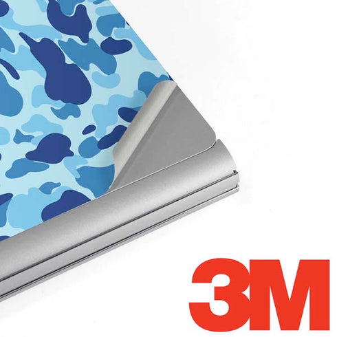 Light Blue Street Camo Surface Book 2 13.5in Skin