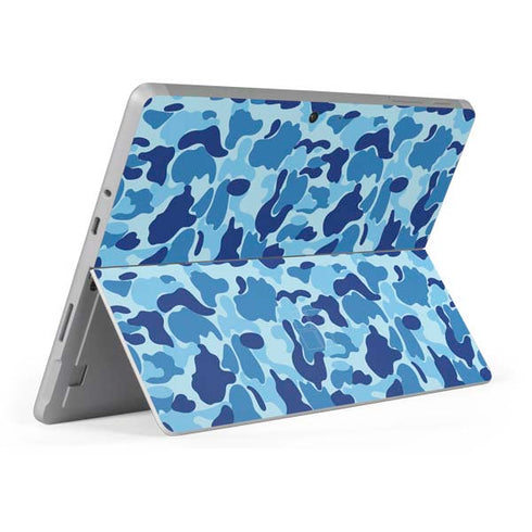 Light Blue Street Camo Surface Go Skin