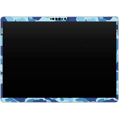 Light Blue Street Camo Surface Pro 8 Skin