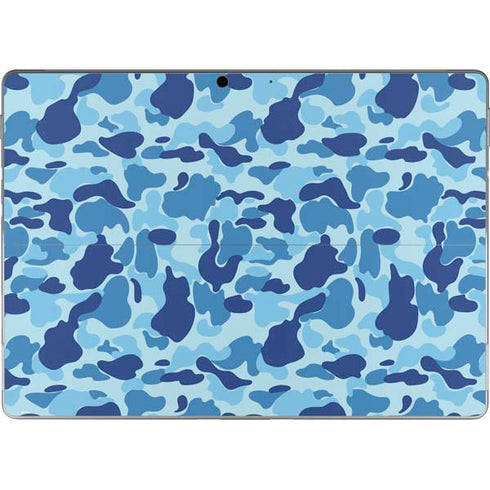 Light Blue Street Camo Surface Pro 9 Skin