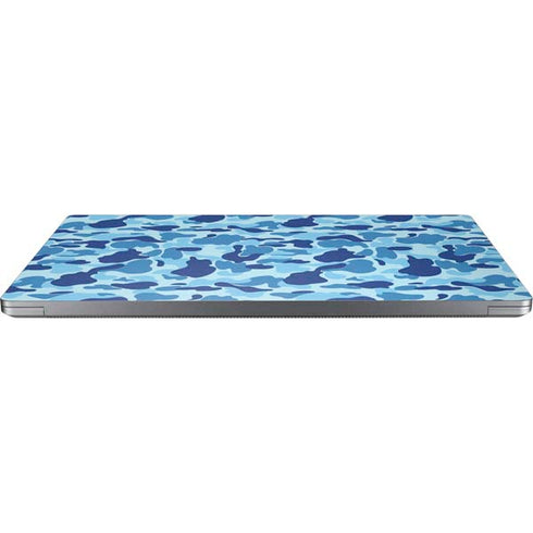 Light Blue Street Camo Universal Laptop 12in (9.8 x 6.8in) Skin