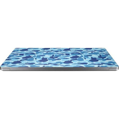 Light Blue Street Camo Universal Laptop 16in (13 x 9.4in) Skin