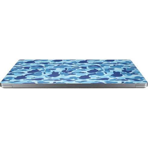 Light Blue Street Camo Universal Laptop 18in (14.6 x 10.6in) Skin