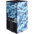Light Blue Street Camo Xbox Series X Console Skin