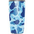 Light Blue Street Camo Yeti 20oz Tumbler Skin