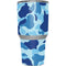 Light Blue Street Camo Yeti 30oz Rambler Tumbler Skin