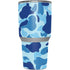 Light Blue Street Camo Yeti 30oz Rambler Tumbler Skin