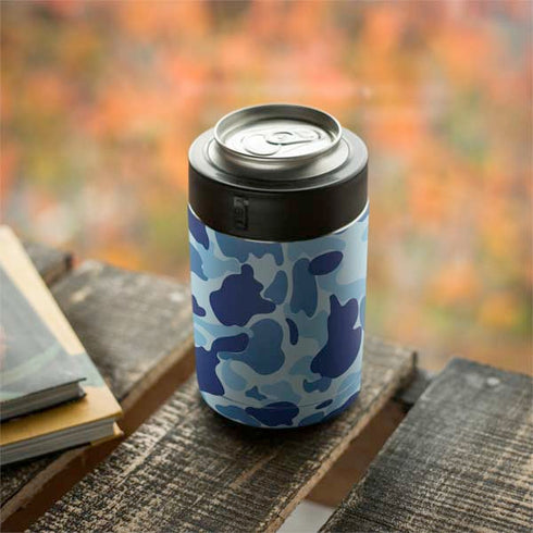 Light Blue Street Camo Yeti Colster Can Insulator Skin
