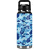 Light Blue Street Camo YETI Rambler 36oz Bottle Skin