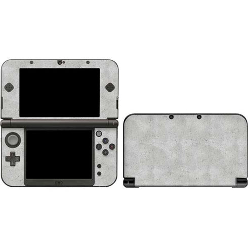 Light Grey Concrete 3DS XL 2015 Skin