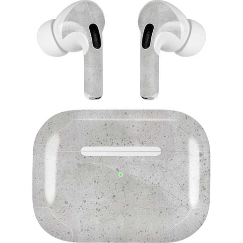 Light Grey Concrete AirPods Pro 2nd Gen Skin