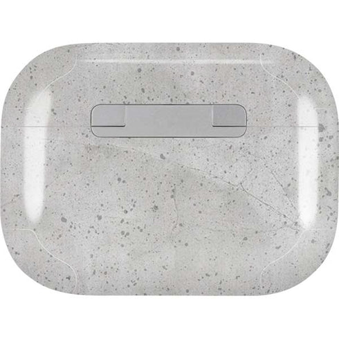 Light Grey Concrete AirPods Pro 2nd Gen Skin