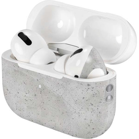 Light Grey Concrete AirPods Pro 2nd Gen Skin