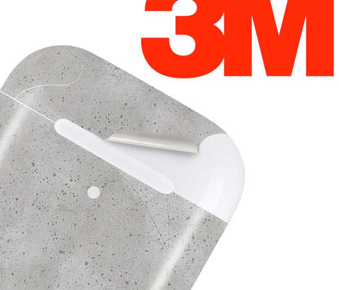 Light Grey Concrete Apple AirPods 2 Skin