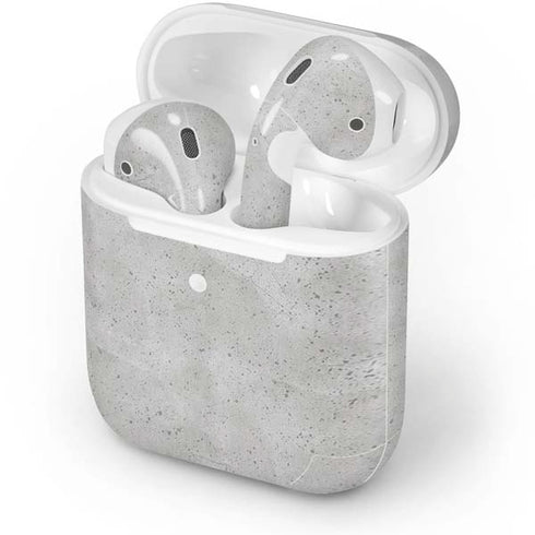 Light Grey Concrete Apple AirPods 2 Skin