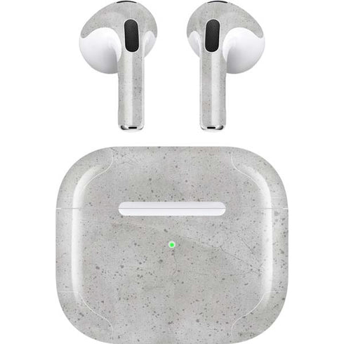 Light Grey Concrete Apple AirPods (3rd Gen 2021) Skin