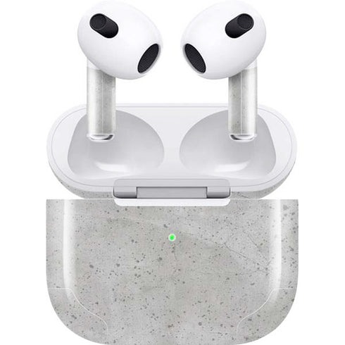 Light Grey Concrete Apple AirPods (3rd Gen 2021) Skin
