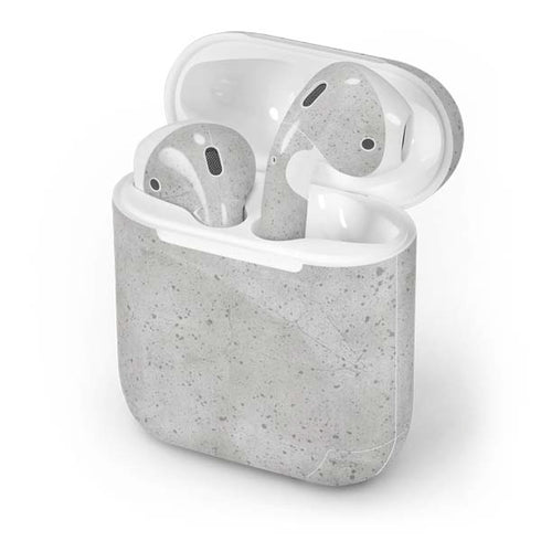 Light Grey Concrete Apple AirPods Skin