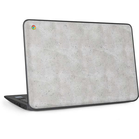 Light Grey Concrete HP Chromebook Skin