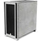 Light Grey Concrete Corsair 4000D Tempered Glass Mid-Tower ATX Case Skin