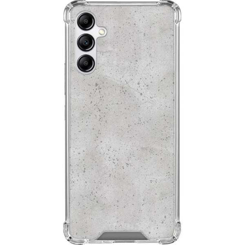 Light Grey Concrete Galaxy A14 5G Clear Case