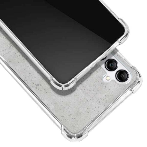 Light Grey Concrete Galaxy A14 5G Clear Case