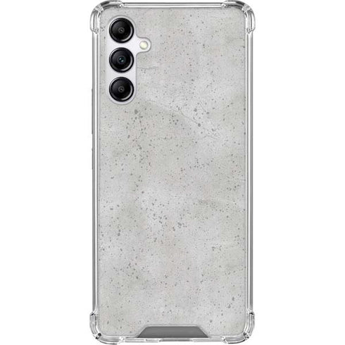Light Grey Concrete Galaxy A15 5G Clear Case