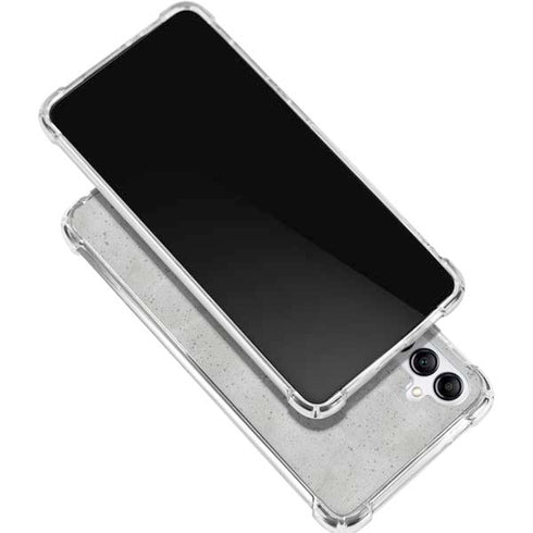Light Grey Concrete Galaxy A15 5G Clear Case