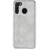Light Grey Concrete Galaxy A21 Clear Case