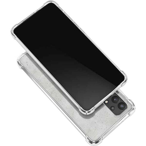 Light Grey Concrete Galaxy A32 5G Clear Case