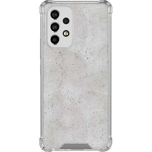 Light Grey Concrete Galaxy A33 5G Clear Case