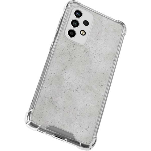 Light Grey Concrete Galaxy A33 5G Clear Case