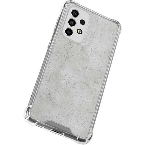Light Grey Concrete Galaxy A53 5G Clear Case