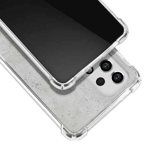 Light Grey Concrete Galaxy A53 5G Clear Case