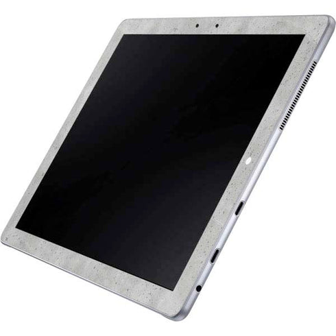 Light Grey Concrete Galaxy Book 12in Skin