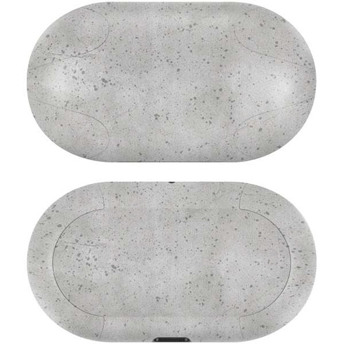Light Grey Concrete Galaxy Buds Skin