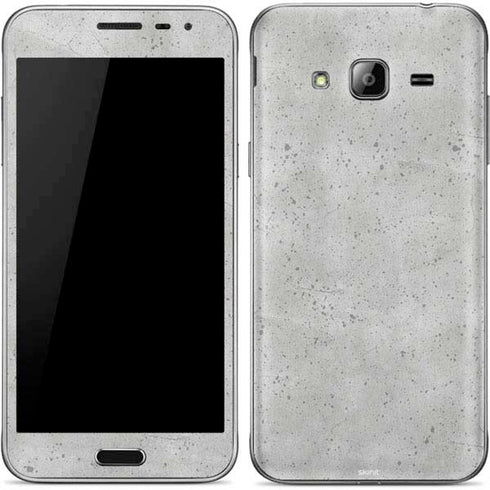 Light Grey Concrete Galaxy J3 Skin