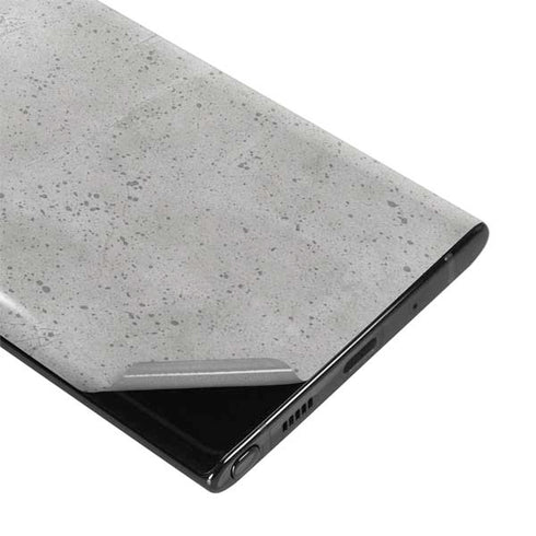 Light Grey Concrete Galaxy Note 10 Skin