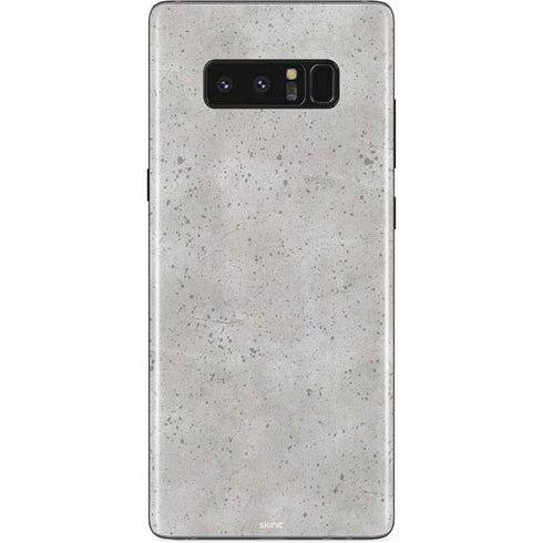 Light Grey Concrete Galaxy Note 8 Skin