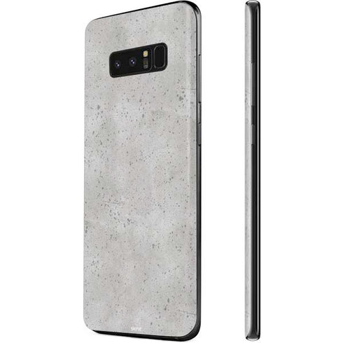 Light Grey Concrete Galaxy Note 8 Skin