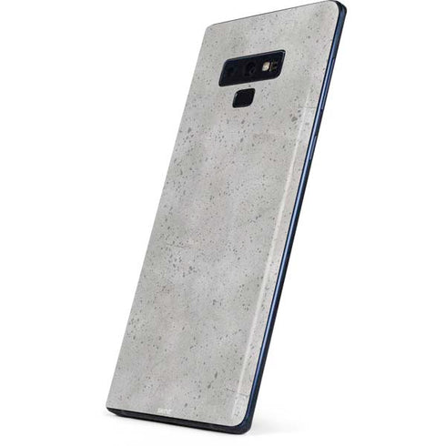 Light Grey Concrete Galaxy Note 9 Skin